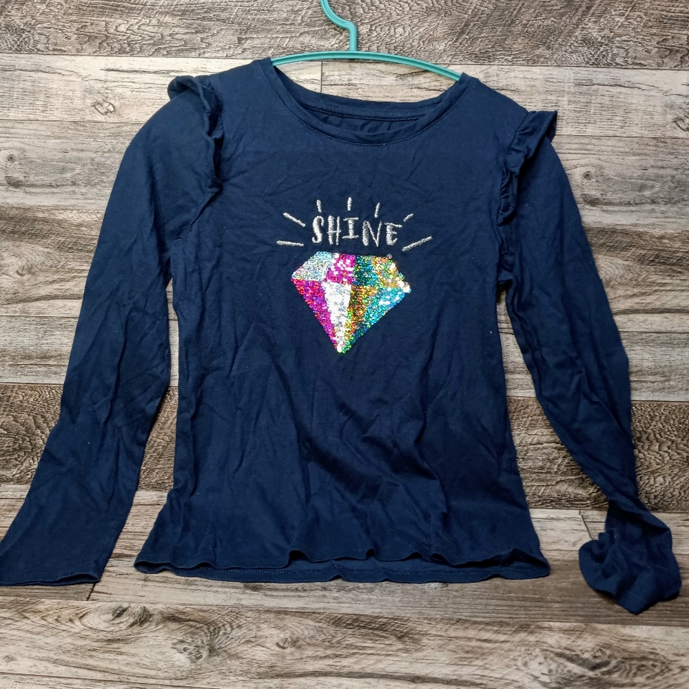 💎 **Girls' Long Sleeve Tee by Member's Mark - Size 10/12**